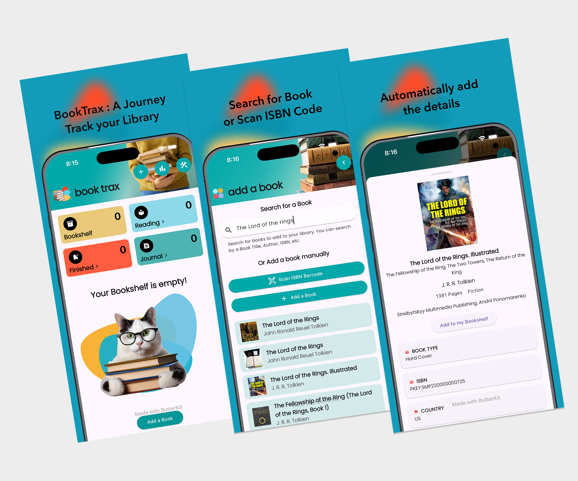 Booktrax App
